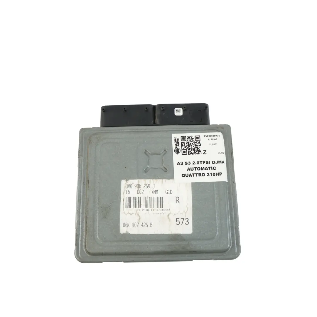 Audi S3 8V 2.0TFSI DJHA 310HP Quattro Motor Steuerungs Satz Automatik - SKU 8V0906259J-2 - Teilenummer 8V0906259J
