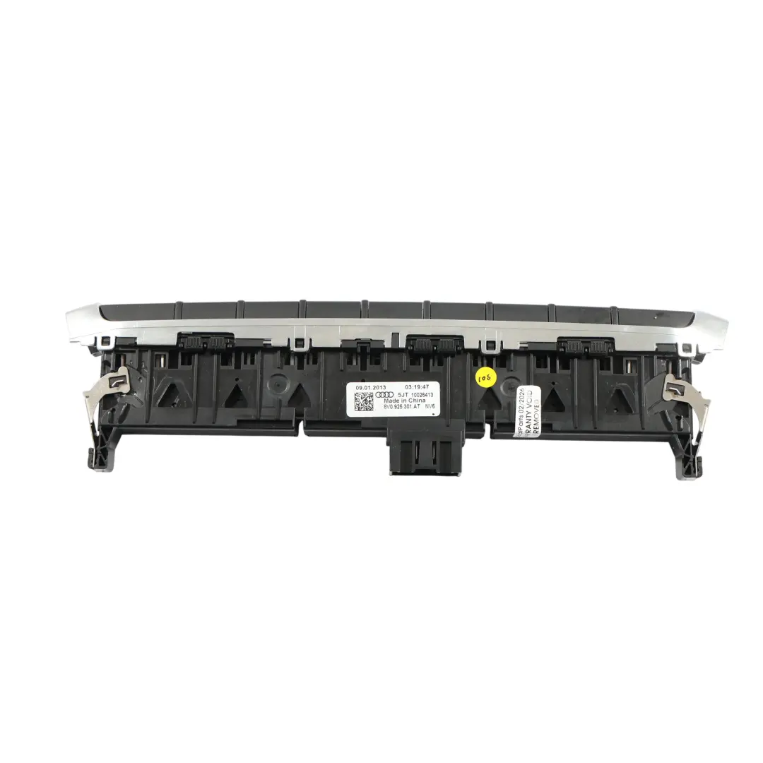 Audi A6 C7 Panneau Comande Démarrage Arrêt Feux Système Antipatinage - SKU 8V0925301AT-1 - Numéro de pièce 8V0925301AT