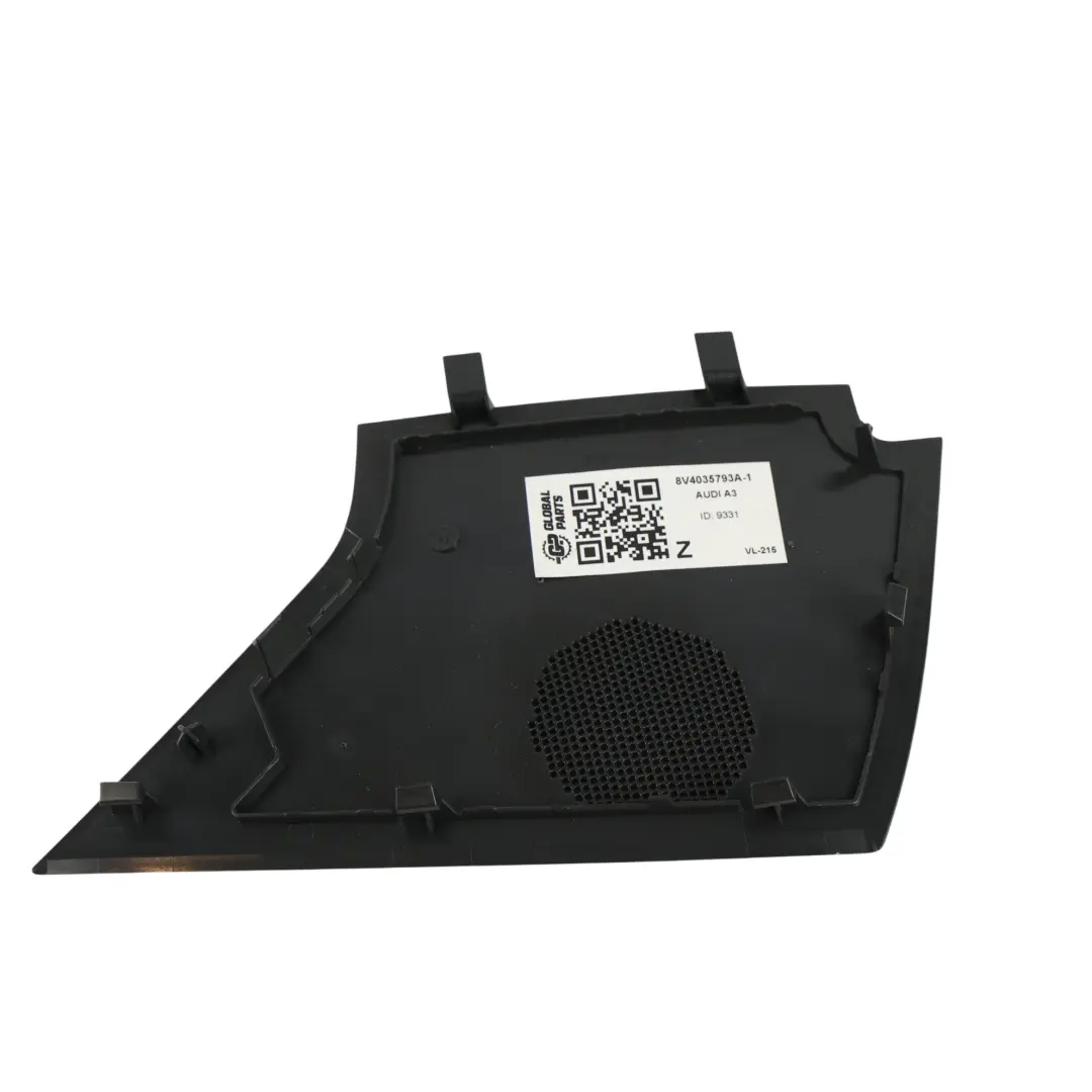 Lautsprecher Gitter Abdeckung Hinten Links für Audi A3 RS3 8V mit Teilenummer 8V4035793A Audi A3 RS3 8V Lautsprecher Gitter Abdeckung Hinten Links - SKU 8V4035793A-1 - Teilenummer 8V4035793A