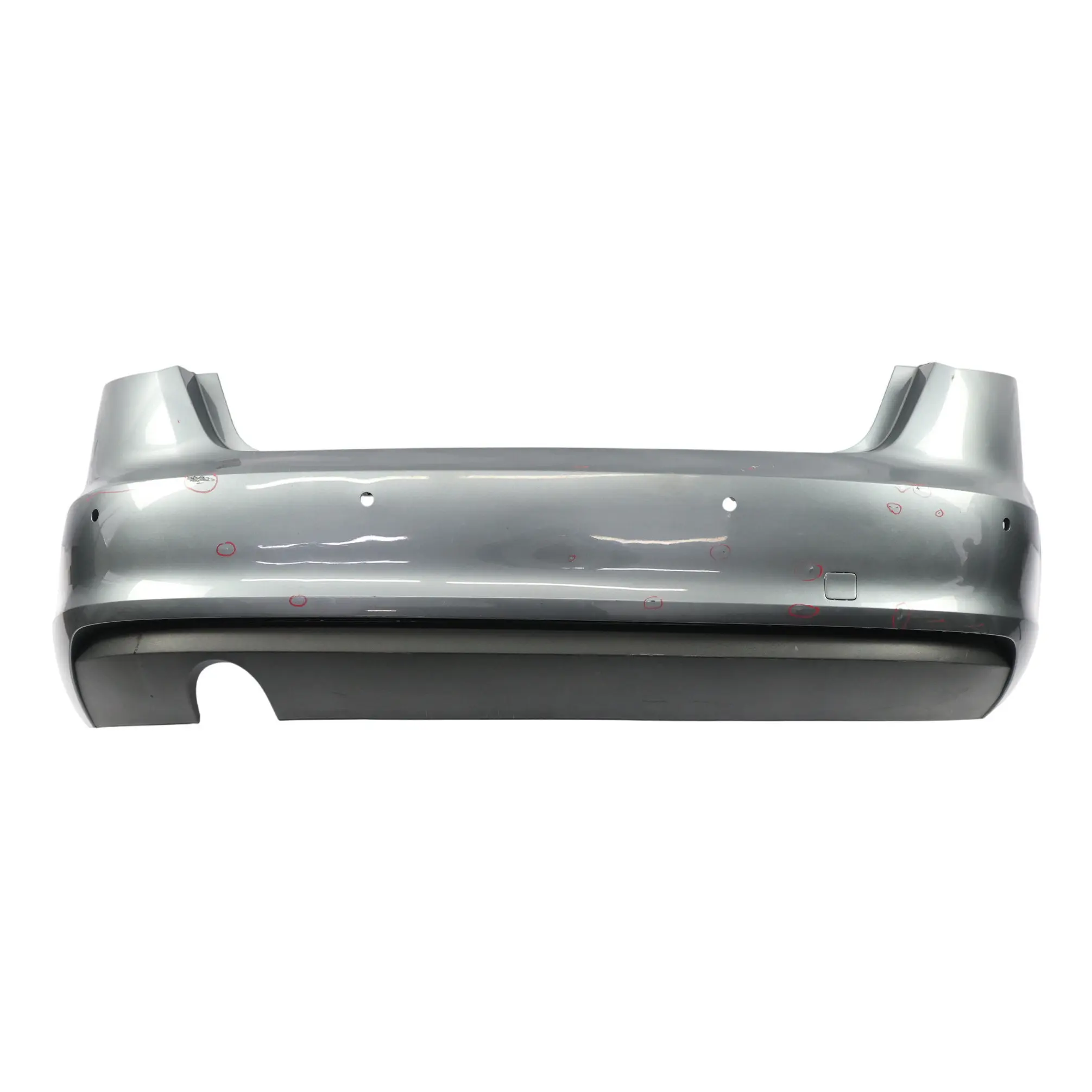 Audi A3 8V Rear Bumper Trim Panel Covering Monsoon Grey Metallic - X7R