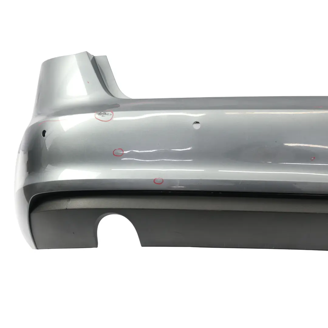 Bumper Trim Panel Covering Monsoon Grey Metallic - X7R to Audi A3 8V Rear with Part number 8V4807067A Audi A3 8V Rear Bumper Trim Panel Covering Monsoon Grey Metallic - X7R - SKU 8V4807067A-MOG - Part number 8V4807067A