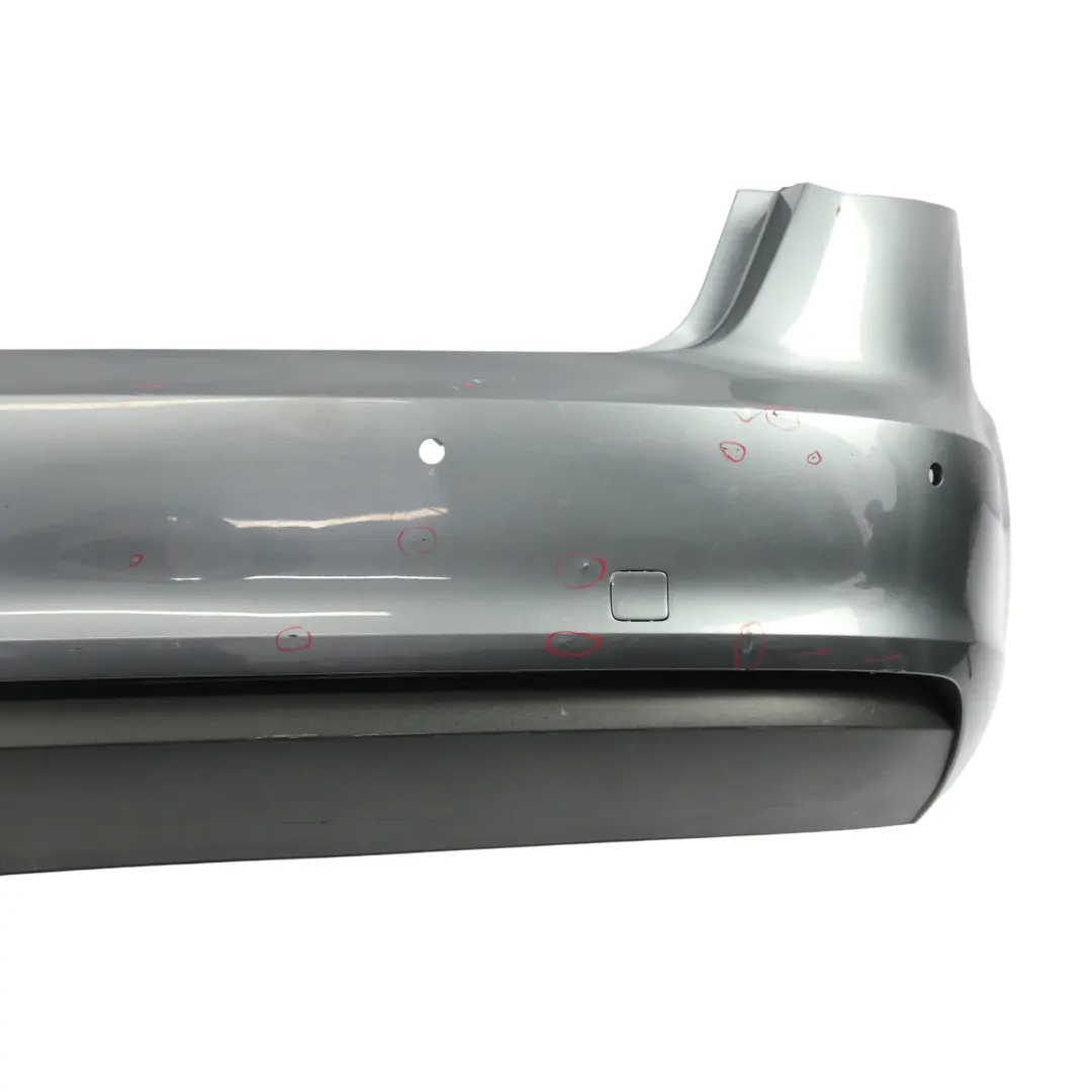 Audi A3 8V Rear Bumper Trim Panel Covering Monsoon Grey Metallic - X7R - SKU 8V4807067A-MOG - Part number 8V4807067A