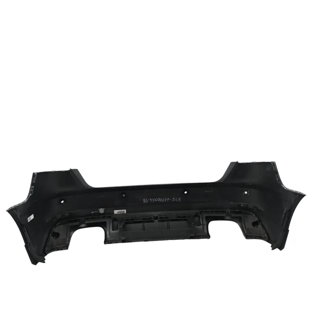 Bumper Trim Panel Cover Daytona Grey Pearl Effect - Z7S to Audi S3 8V Rear with Part number 8V4807067P Audi S3 8V Rear Bumper Trim Panel Cover Daytona Grey Pearl Effect - Z7S - SKU 8V4807067P-DGR - Part number 8V4807067P