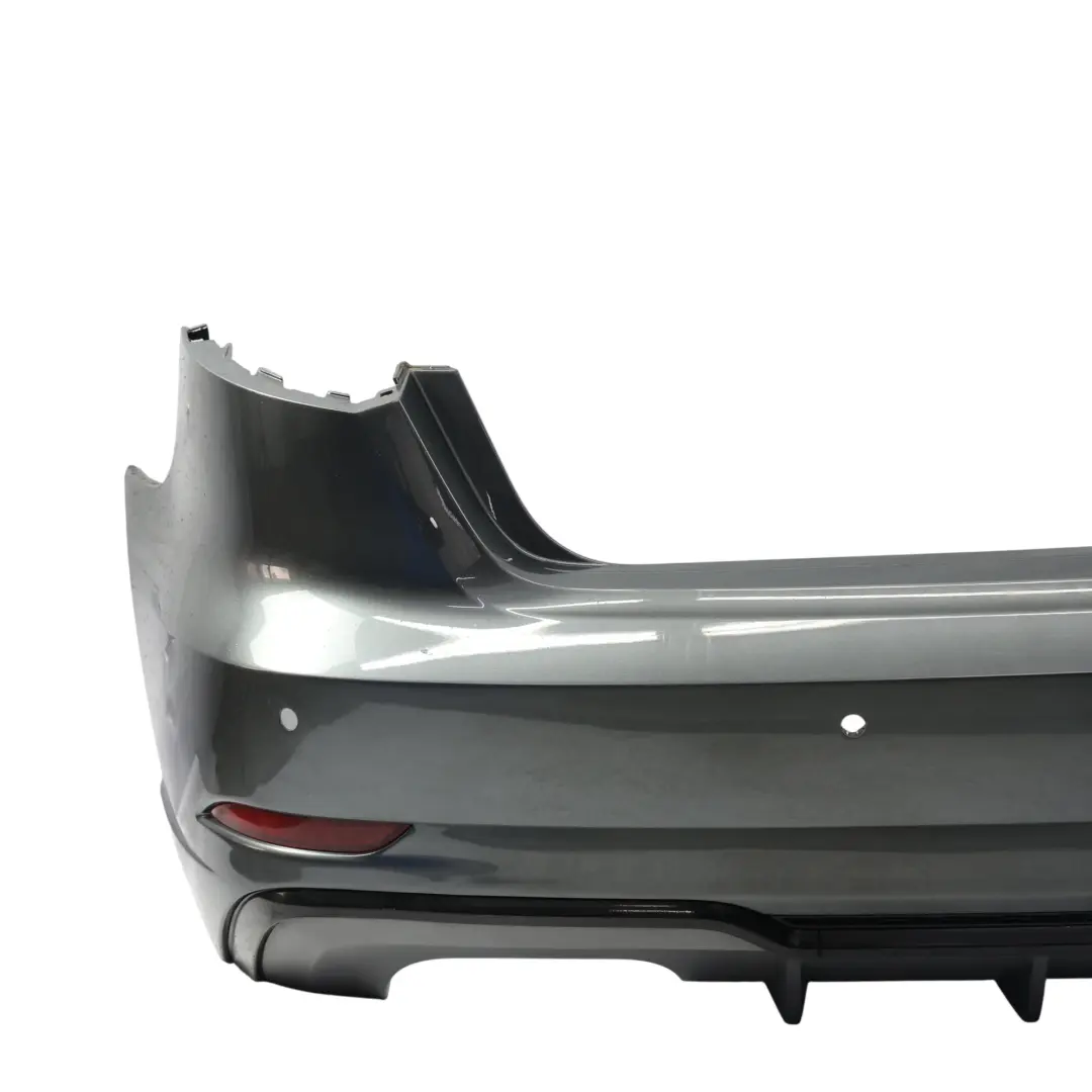 Bumper Trim Panel Cover Daytona Grey Pearl Effect - Z7S to Audi S3 8V Rear with Part number 8V4807067P Audi S3 8V Rear Bumper Trim Panel Cover Daytona Grey Pearl Effect - Z7S - SKU 8V4807067P-DGR - Part number 8V4807067P
