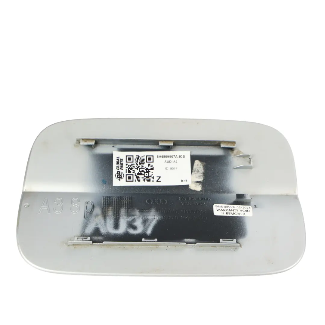 Audi A3 8V Sportback Coperchio Tappo Serbatoio Argento Ghiaccio - X7W - SKU 8V4809907A-ICS - Numero di parte 8V4809907A