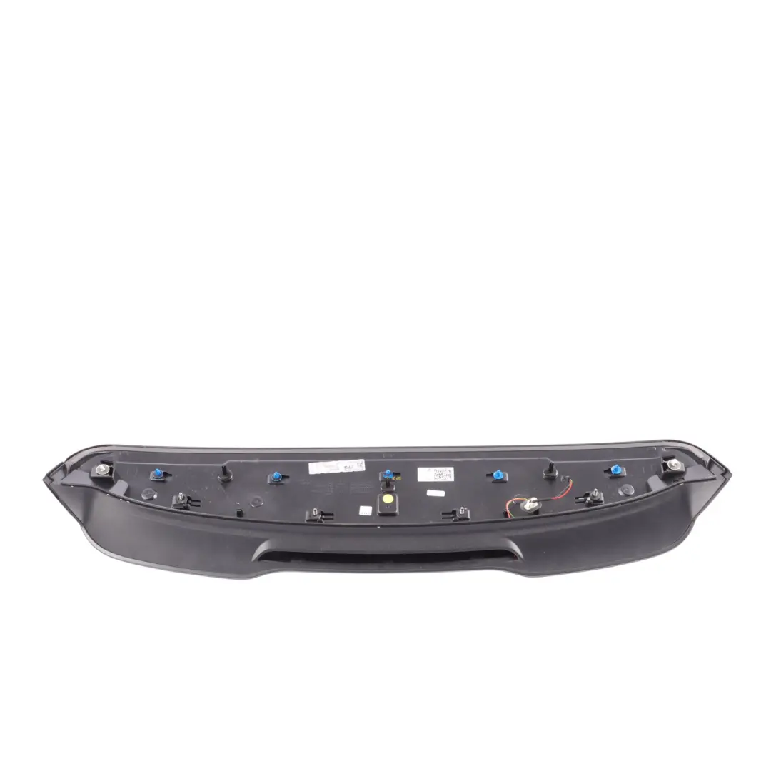 Audi A3 S3 8V Sportback Heckspoiler Kofferraum Zierleiste Daytona Grau Z7S - SKU 8V4827933C-DGR - Teilenummer 8V4827933C