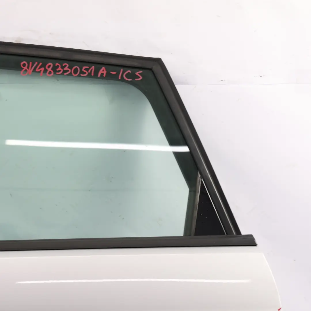 Sportback Door Rear Left N/S Ice Silver Metallic - X7W to Audi A3 8V with Part number 8V4833051A Audi A3 8V Sportback Door Rear Left N/S Ice Silver Metallic - X7W - SKU 8V4833051A-ICS - Part number 8V4833051A