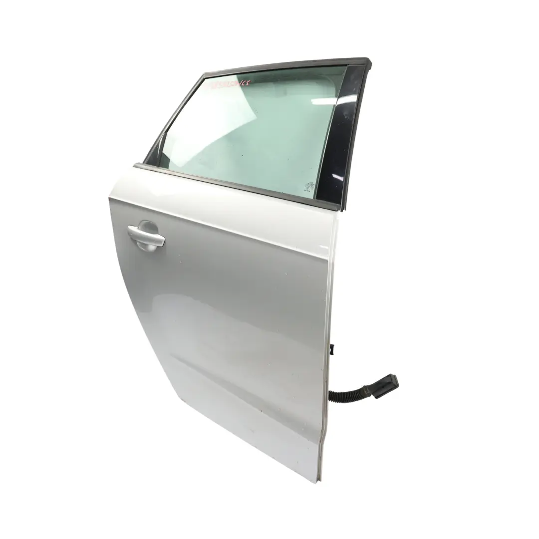 Audi A3 8V Sportback Porta Posteriore Destra Ice Silver Metallizzato - X7W - SKU 8V4833052A-ICS - Numero di parte 8V4833052A