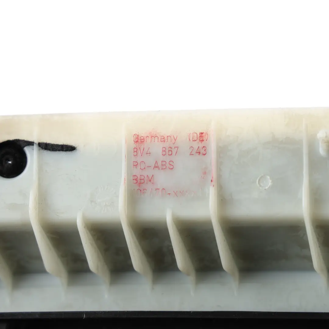 B-Säulenverkleidung Abdeckplatte Oben Schwarz Links für Audi A3 RS3 8V mit Teilenummer 8V4867243 Audi A3 RS3 8V B-Säulenverkleidung Abdeckplatte Oben Schwarz Links - SKU 8V4867243 - Teilenummer 8V4867243