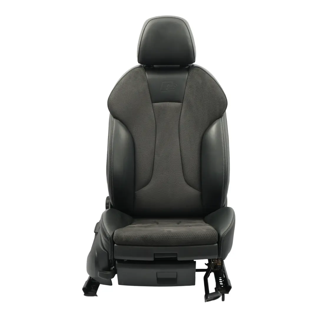 5D Front Seat Sport Heated Cloth/Leather Black Grey Right O/S to Audi A3 S3 8V with Part number 8V4881805AR Audi A3 S3 8V 5D Front Seat Sport Heated Cloth/Leather Black Grey Right O/S - SKU 8V4881805AR-1 - Part number 8V4881805AR
