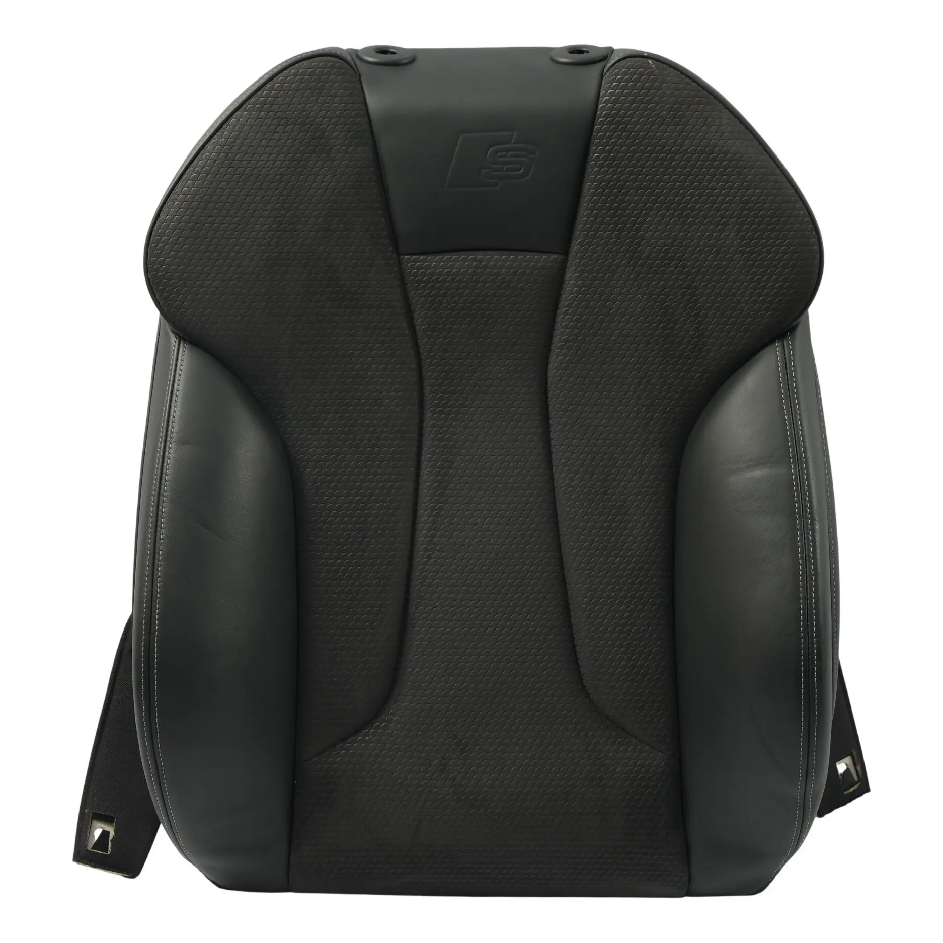 Audi A3 8V Sportback Sitz Lehne Vorne Links Interieur Leder/Stoff Schwarz