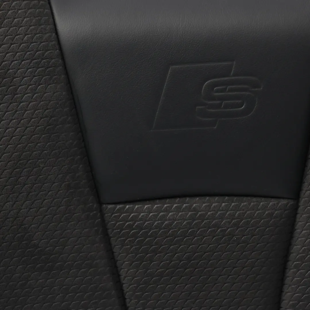 Audi A3 8V Schienale Sedile Anteriore Sinistro Sportback In Pelle/Tessuto Nero - SKU 8V4881805AR - Numero di parte 8V4881805AR