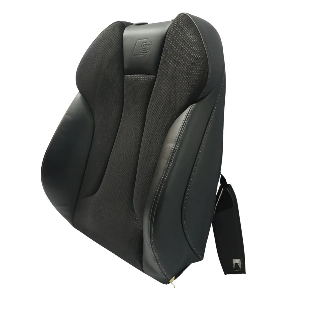 Sportback Siège Dossier Avant Gauche Intérieur Cuir/Fabriqué Noir pour Audi A3 8V à propos du numéro de pièce 8V4881805AR Audi A3 8V Sportback Siège Dossier Avant Gauche Intérieur Cuir/Fabriqué Noir - SKU 8V4881805AR - Numéro de pièce 8V4881805AR