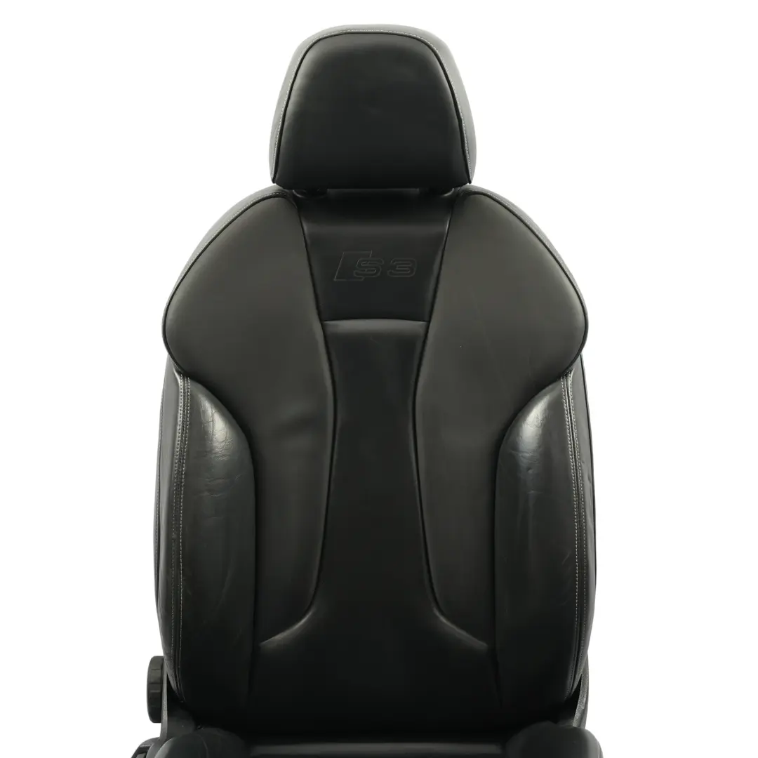 Audi S3 8V Sportsitz Beheizt Leder Schwarz Rechts Vorne - SKU 8V4881806M-1 - Teilenummer 8V4881806M