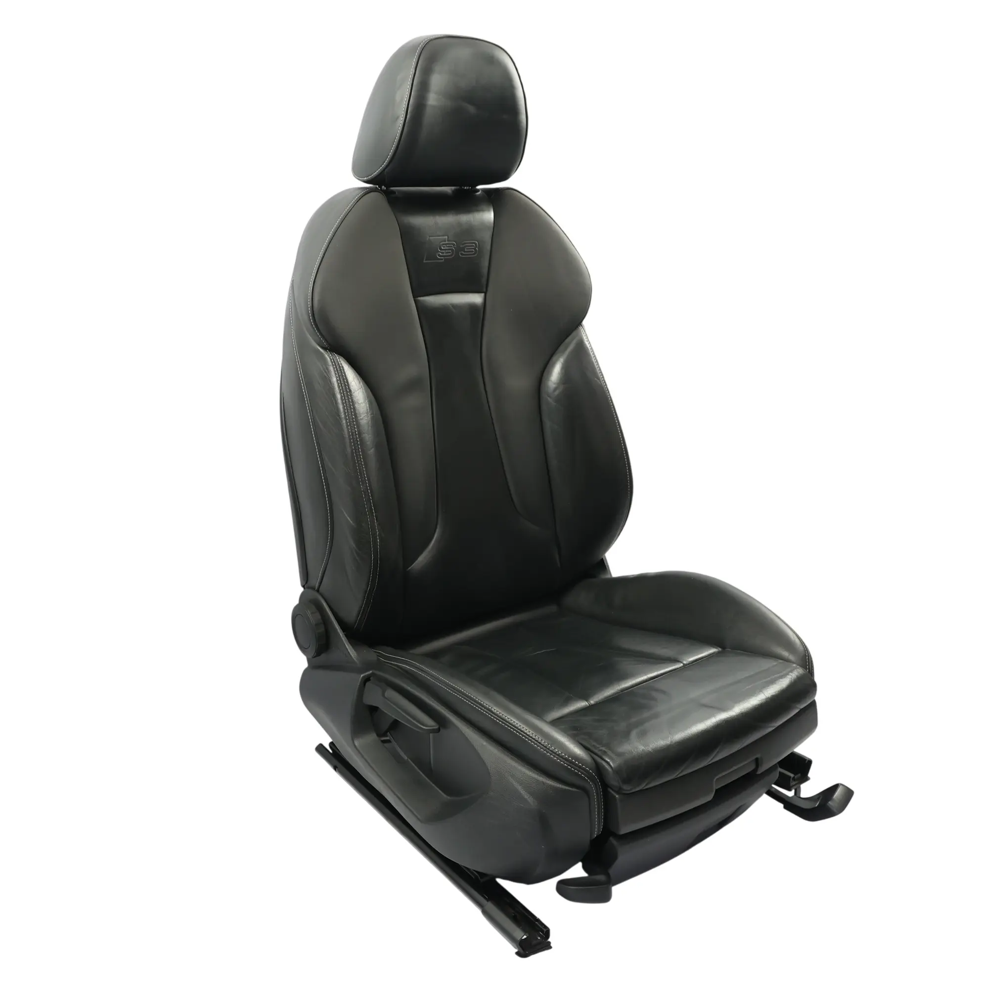 Audi S3 8V Front Seat Sport Heated Interior Leather Black Right O/S 8V4881806M