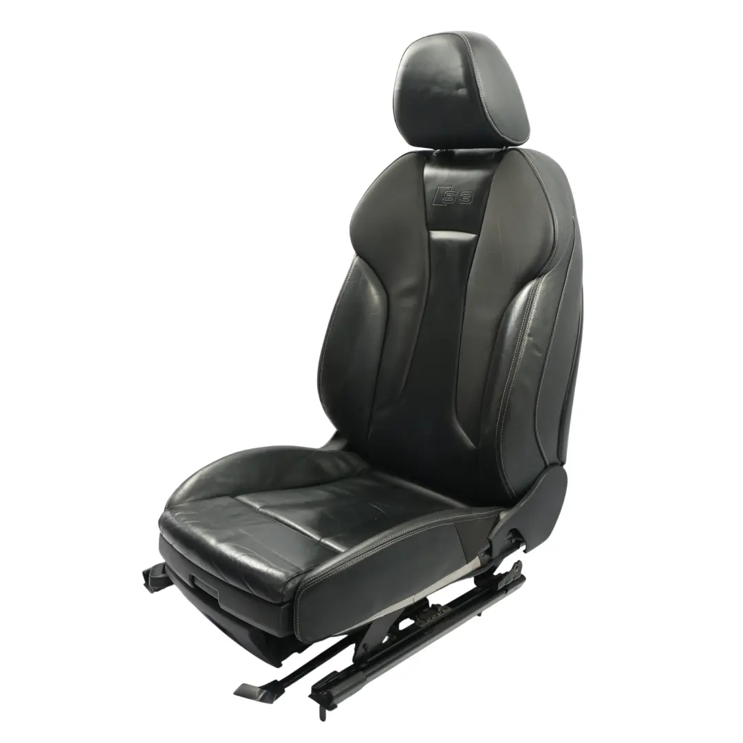 Audi S3 8V Asiento Delantero Deportivo Cuero Negro Derecho - SKU 8V4881806M-1 - Número de pieza 8V4881806M
