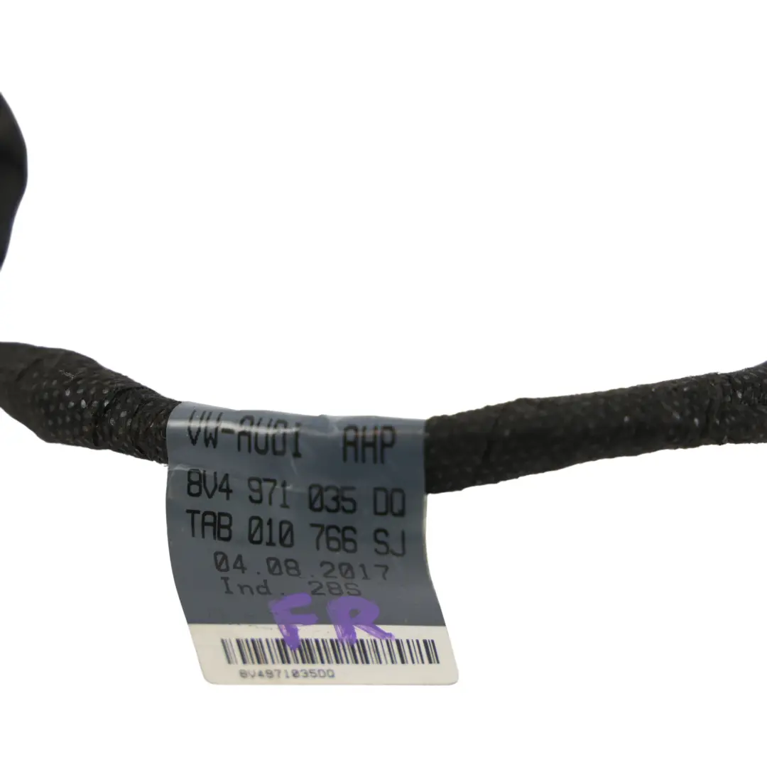 Cablaggio Porta Anteriore Sinistro per Audi A3 8V con numero di parte 8V4971035DQ Audi A3 8V Cablaggio Porta Anteriore Sinistro - SKU 8V4971035DQ - Numero di parte 8V4971035DQ