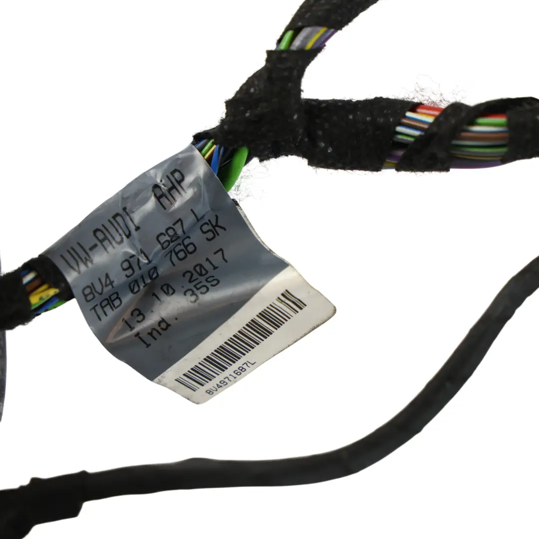 Wiązka Elektryczna Drzwi Lewy Prawy Tył 5Dr do Audi A3 RS3 8V o numerze 8V4971687L Audi A3 RS3 8V Wiązka Elektryczna Drzwi Lewy Prawy Tył 5Dr - SKU 8V4971687L - Numer Części 8V4971687L