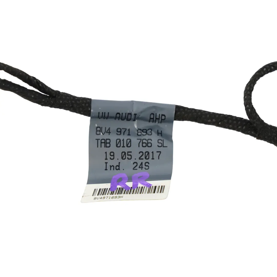 Audi A3 8V Arnés Cableado Puerta Trasera Izquierda Derecha - SKU 8V4971693H - Número de pieza 8V4971693H