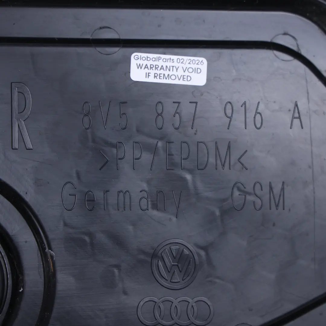 Audi Q3 F3 Support Panneau Intérieur Porte Arrière Avant Droite - SKU 8V5837916A - Numéro de pièce 8V5837916A