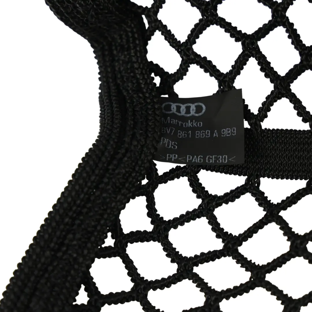Audi A6 C8 A7 4G Boot Trunk Cargo Compartment Luggage Net - SKU 8V7861869A - Part number 8V7861869A