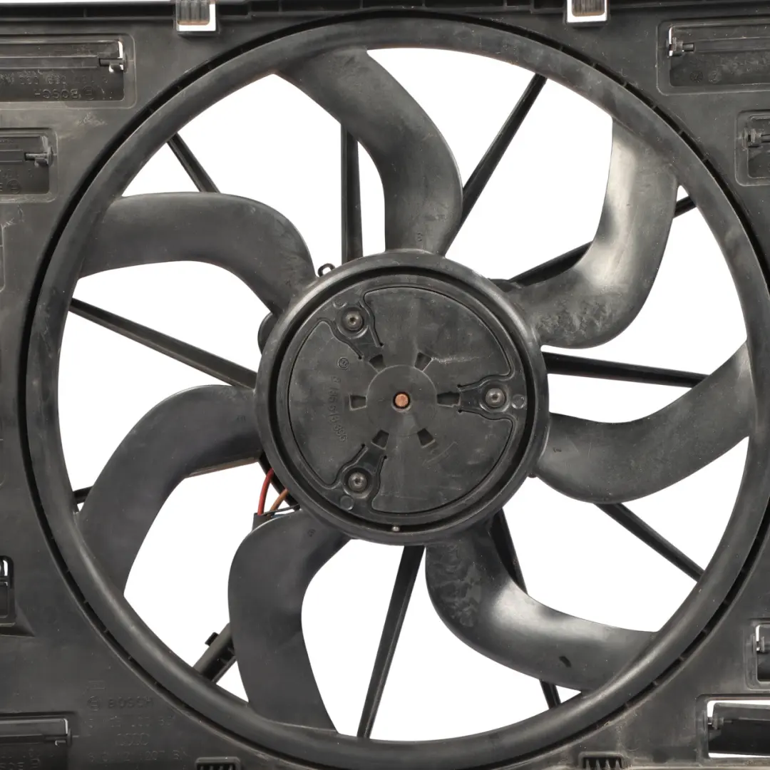 Audi A5 F5 Radiator Fan Engine Cooling Fan Motor Blades Shroud - SKU 8W0121003B-1 - Part number 8W0121003B