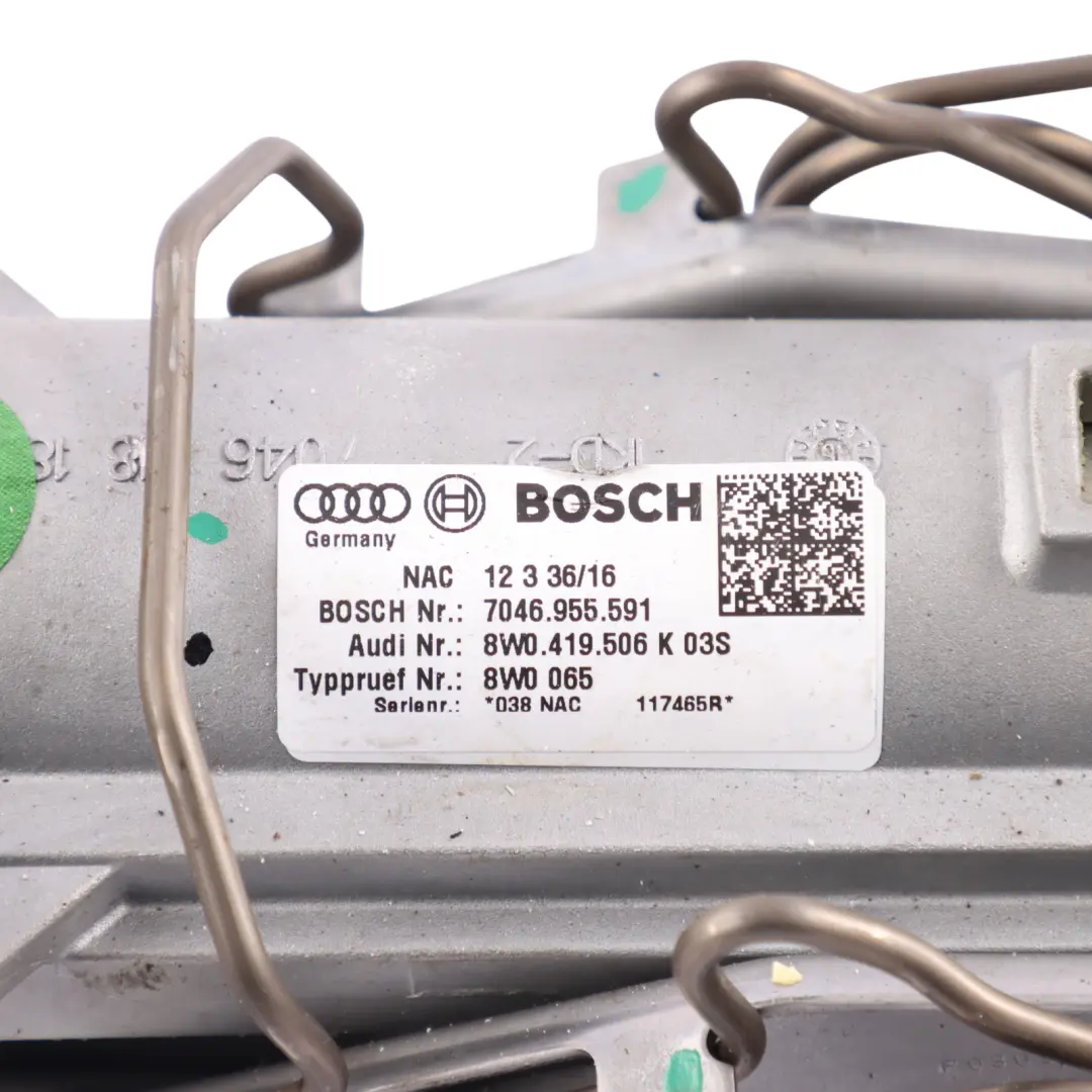 Audi S5 F5 Power Steering Gear Column Mechanism Rack - SKU 8W0419506K - Part number 8W0419506K