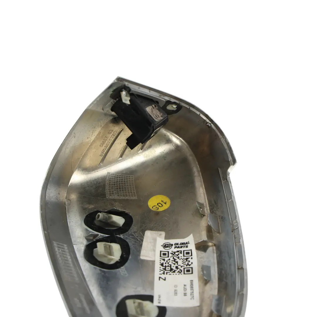 Audi S5 F5 Außenspiegel Abdeckung Aluminium Links - SKU 8W0857527C - Teilenummer 8W0857527C