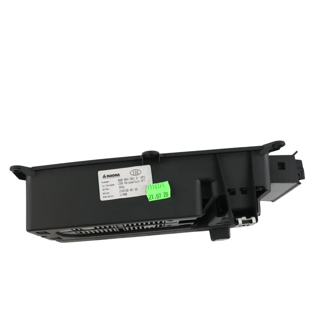 Centre Console Storage Compartment Black to Audi A5 F5 with Part number 8W0864981D Audi A5 F5 Centre Console Storage Compartment Black - SKU 8W0864981D-1 - Part number 8W0864981D