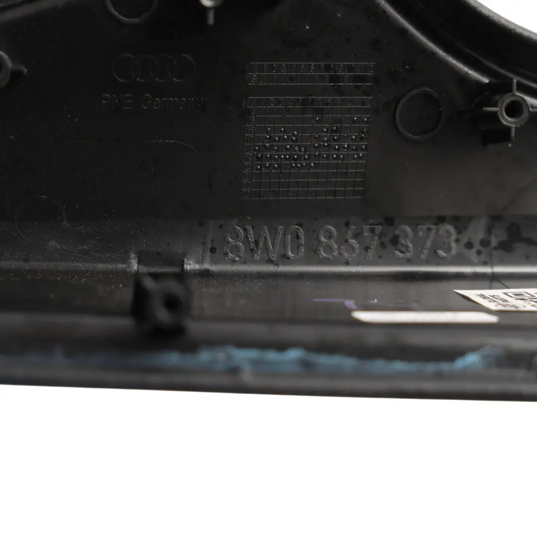 Door Armrest Trim Cover Panel Rear Left N/S to Audi A4 B9 A5 F5 with Part number 8W0867373 Audi A4 B9 A5 F5 Door Armrest Trim Cover Panel Rear Left N/S - SKU 8W0867373 - Part number 8W0867373