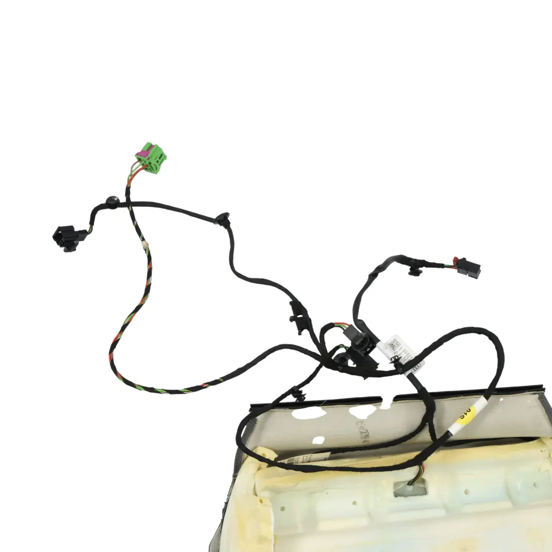 Audi S4 B9 S5 F5 Sport Front Seat Base Cover Heated Leather Black Left N/S - SKU 8W0881405R - Part number 8W0881405R