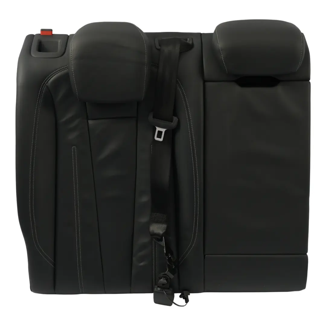 Audi A5 F5 Back Seat Backrest Leather Soul Black Grey Armrest Rear Right O/S - SKU 8W0885806F - Part number 8W0885806F
