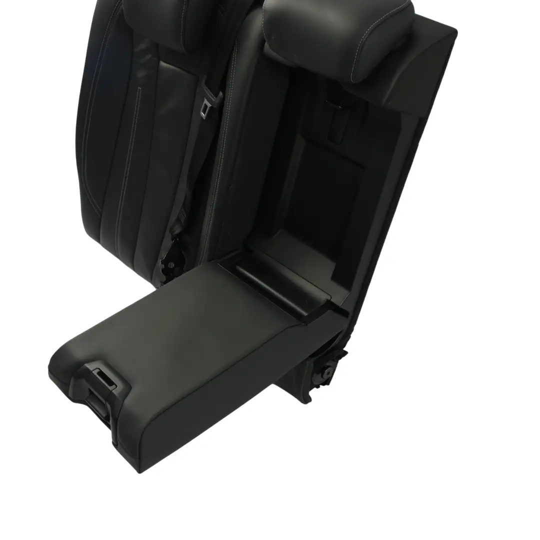 Audi A5 F5 Respaldo Asiento Trasero Cuero Negro Gris Reposabrazos Derecho - SKU 8W0885806F - Número de pieza 8W0885806F