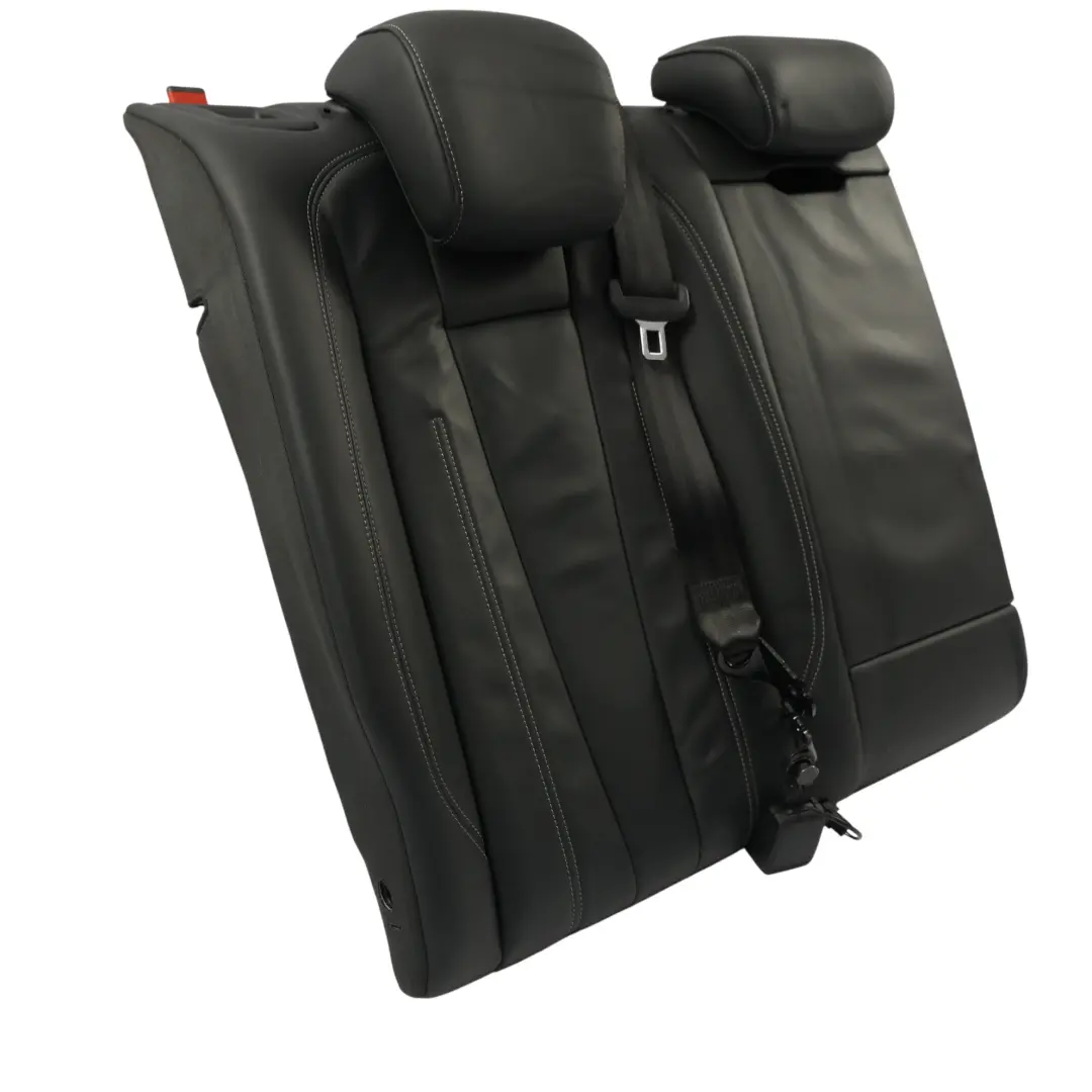Audi A5 F5 Back Seat Backrest Leather Soul Black Grey Armrest Rear Right O/S - SKU 8W0885806F - Part number 8W0885806F