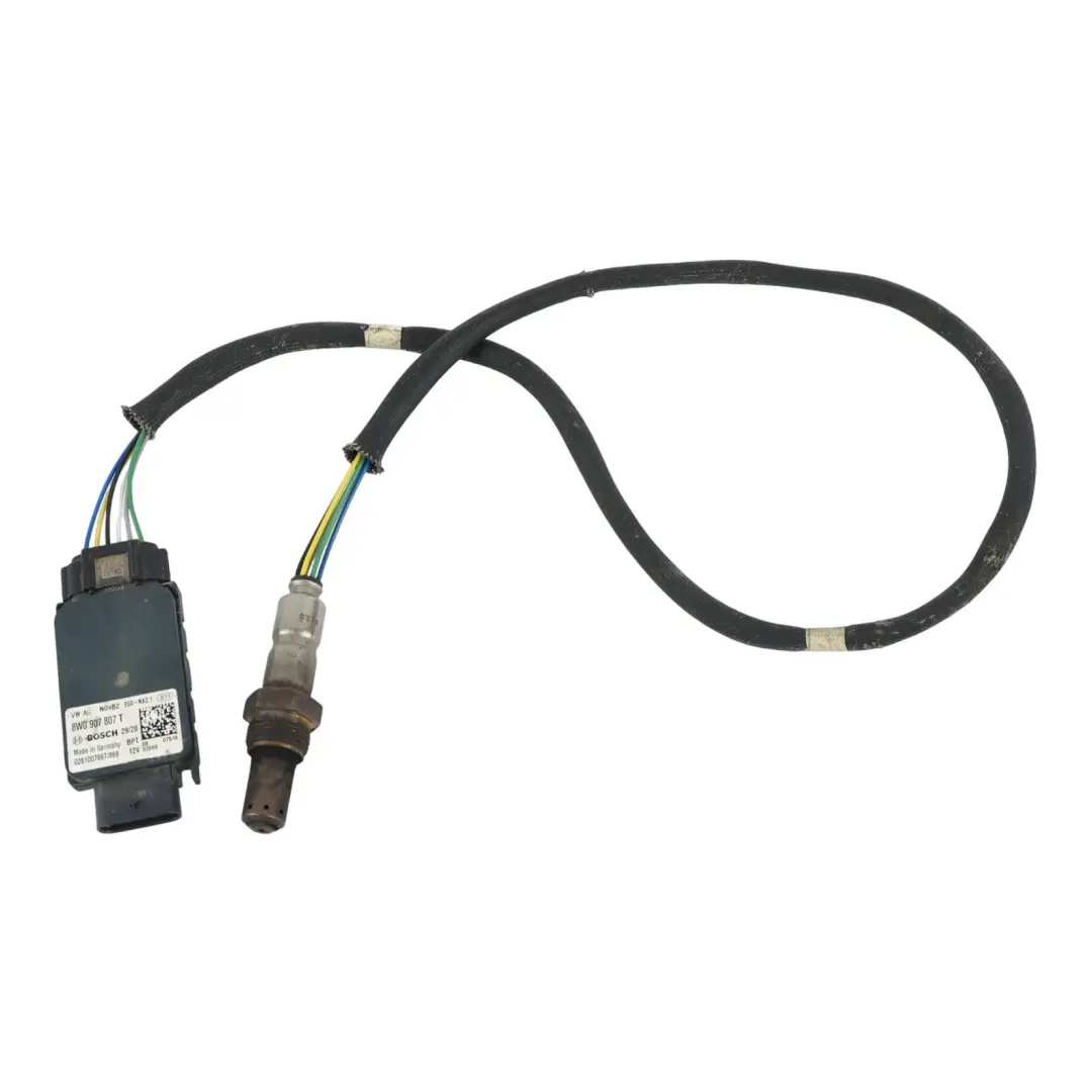 Audi A4 B9 A5 F5 Abgas Temperatur NOX Sensor 2.0 TDI Diesel - SKU 8W0907807T - Teilenummer 8W0907807T