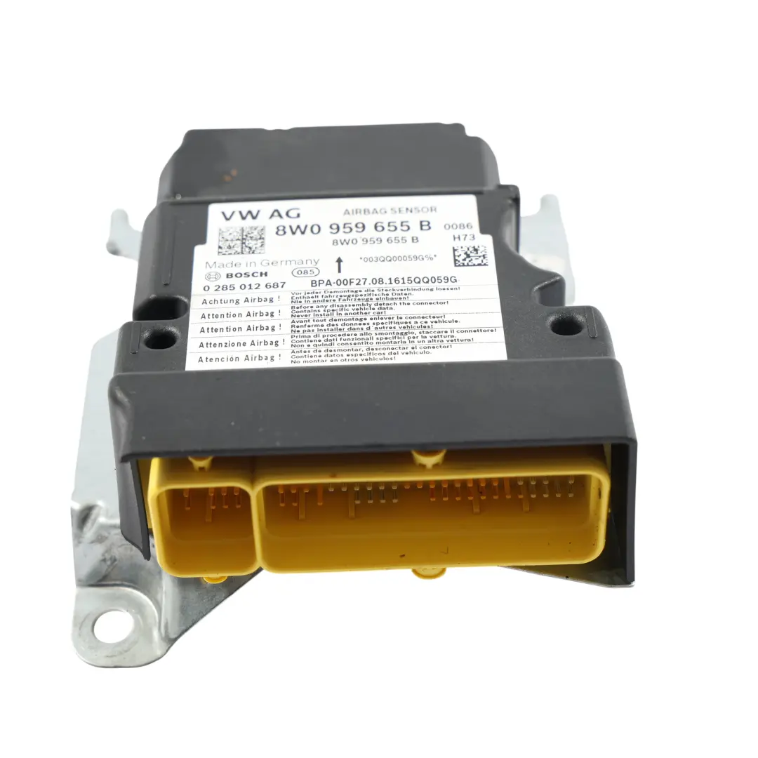 Modulo Aria Unità Di Controllo ECU per Audi A4 B9 A5 S5 F5 con numero di parte 8W0959655B Audi A4 B9 A5 S5 F5 Modulo Aria Unità Di Controllo ECU - SKU 8W0959655B - Numero di parte 8W0959655B