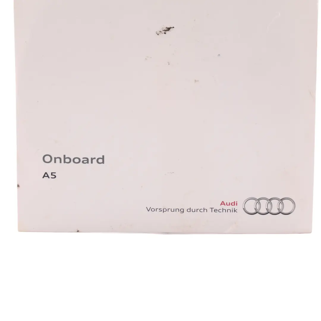 Onboard CD Manual Owner Handbook to Audi S5 F5 Audi with Part number 8W6012788QA Audi S5 F5 Audi Onboard CD Manual Owner Handbook - SKU 8W6012788QA - Part number 8W6012788QA