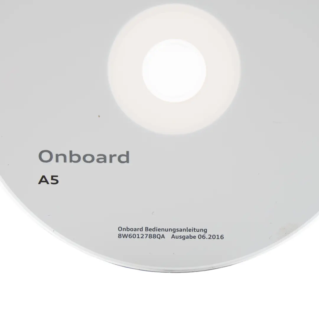 Onboard CD Manual Owner Handbook to Audi S5 F5 Audi with Part number 8W6012788QA Audi S5 F5 Audi Onboard CD Manual Owner Handbook - SKU 8W6012788QA - Part number 8W6012788QA