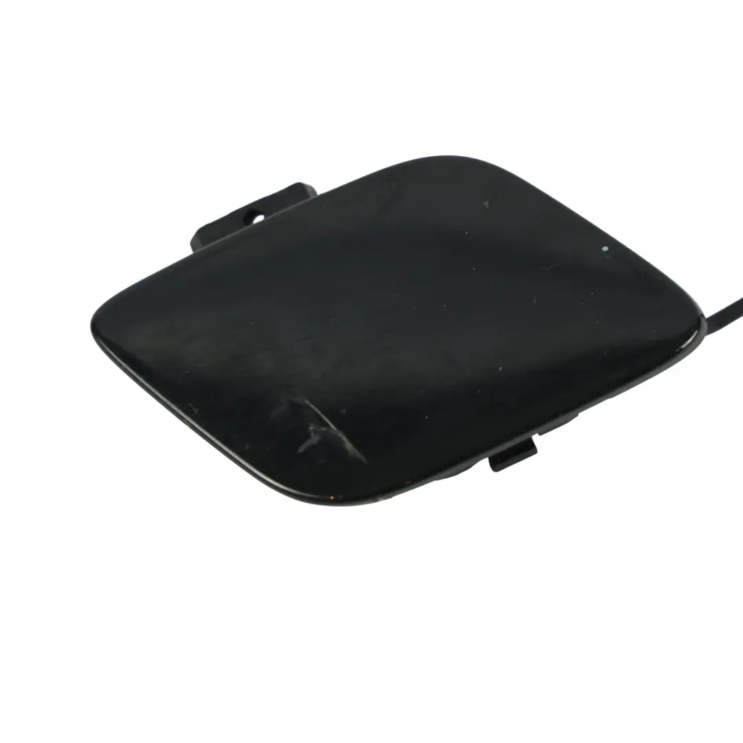 Front Bumper Towing Eye Cover Cap Mythical Black - Y9T to Audi S5 F5 with Part number 8W6807241A Audi S5 F5 Front Bumper Towing Eye Cover Cap Mythical Black - Y9T - SKU 8W6807241A-MYB - Part number 8W6807241A