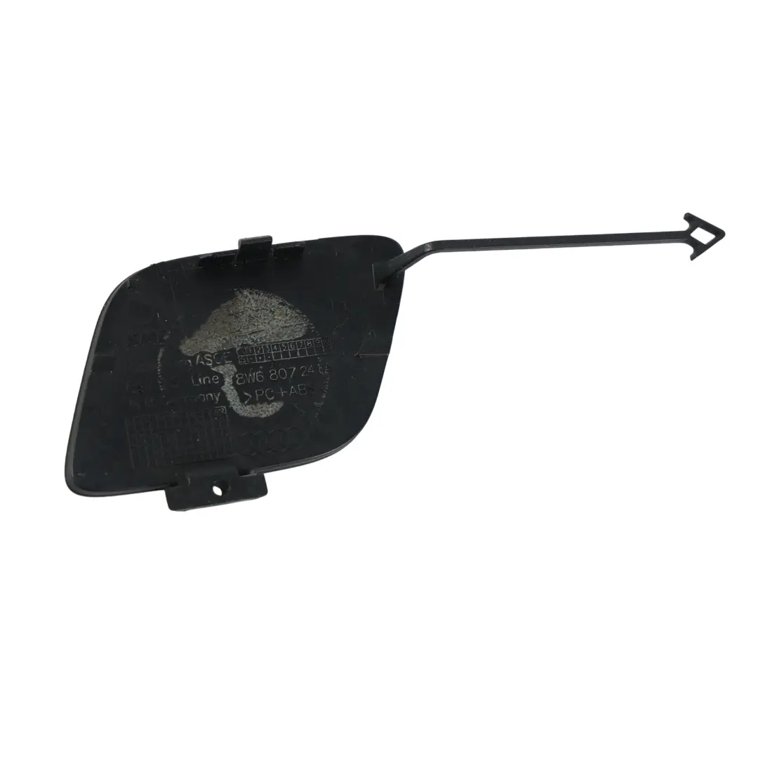 Frontstoßstange Abdeckkappe Abschleppöse Schwarz - Y9T für Audi S5 F5 mit Teilenummer 8W6807241A Audi S5 F5 Frontstoßstange Abdeckkappe Abschleppöse Schwarz - Y9T - SKU 8W6807241A-MYB - Teilenummer 8W6807241A