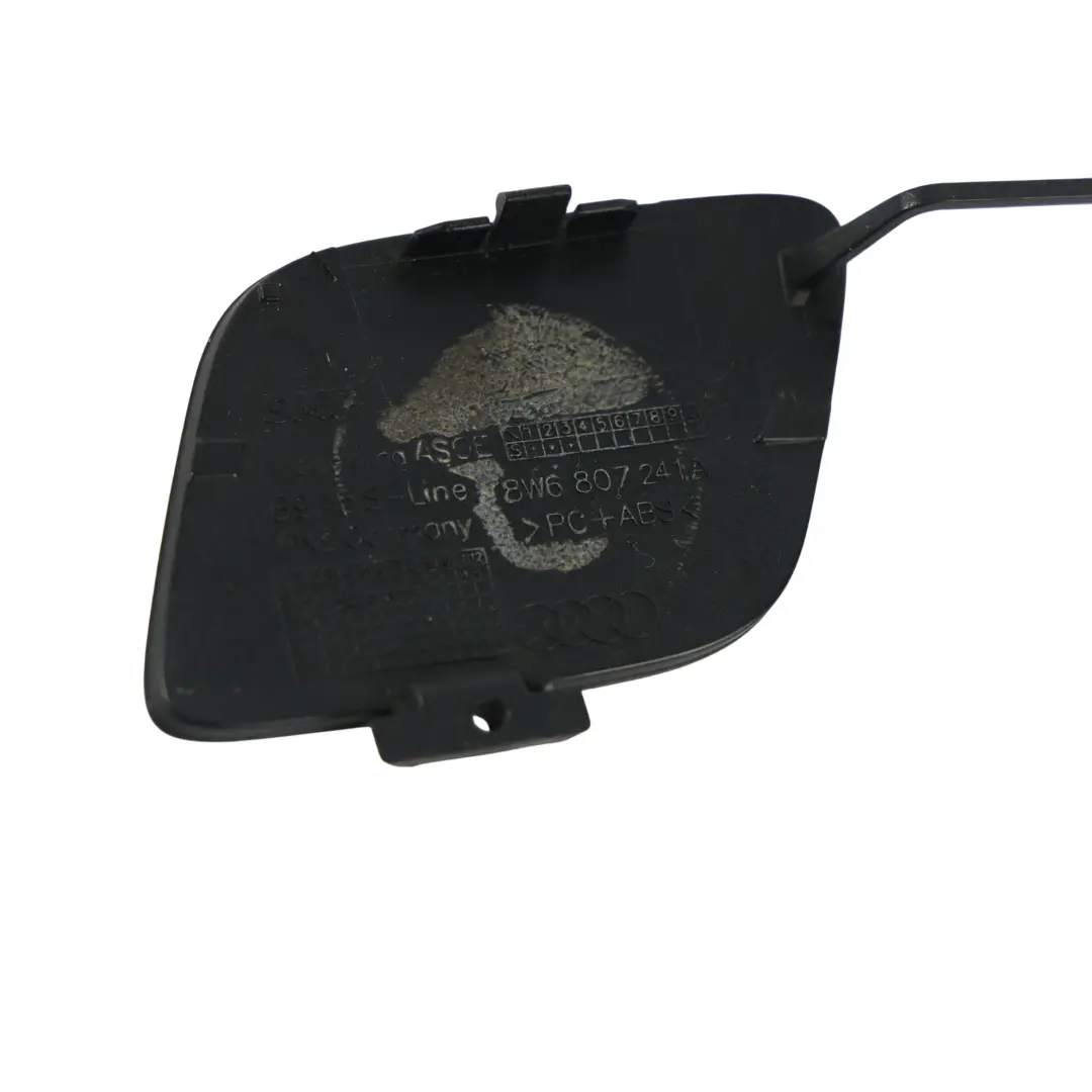 Paraurti Anteriore Occhiello Di Copertura Nero - Y9T per Audi S5 F5 con numero di parte 8W6807241A Audi S5 F5 Paraurti Anteriore Occhiello Di Copertura Nero - Y9T - SKU 8W6807241A-MYB - Numero di parte 8W6807241A