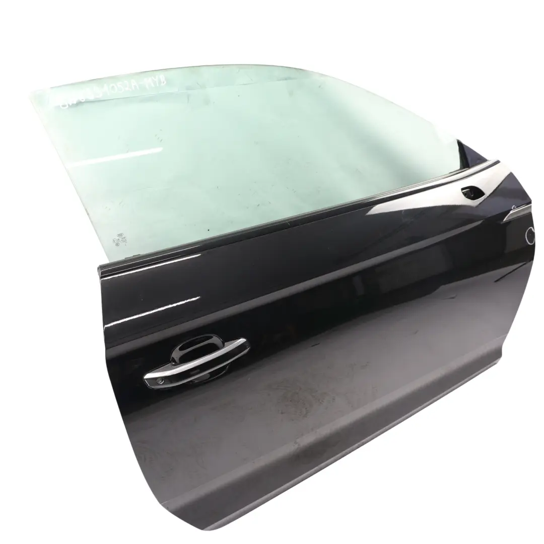 Audi A5 F5 Coupe Cabrio Puerta Delantera Derecha Mythical Black Negro - Y9T - SKU 8W6831052A-MYB - Número de pieza 8W6831052A