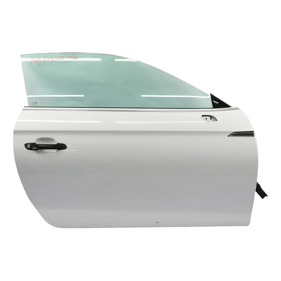 Coupé Puerta Delantera Derecha Glacier White Pearl Blanco - S9R para Audi A5 S5 F5 con número de pieza 8W6831052B Audi A5 S5 F5 Coupé Puerta Delantera Derecha Glacier White Pearl Blanco - S9R - SKU 8W6831052B-MGW - Número de pieza 8W6831052B