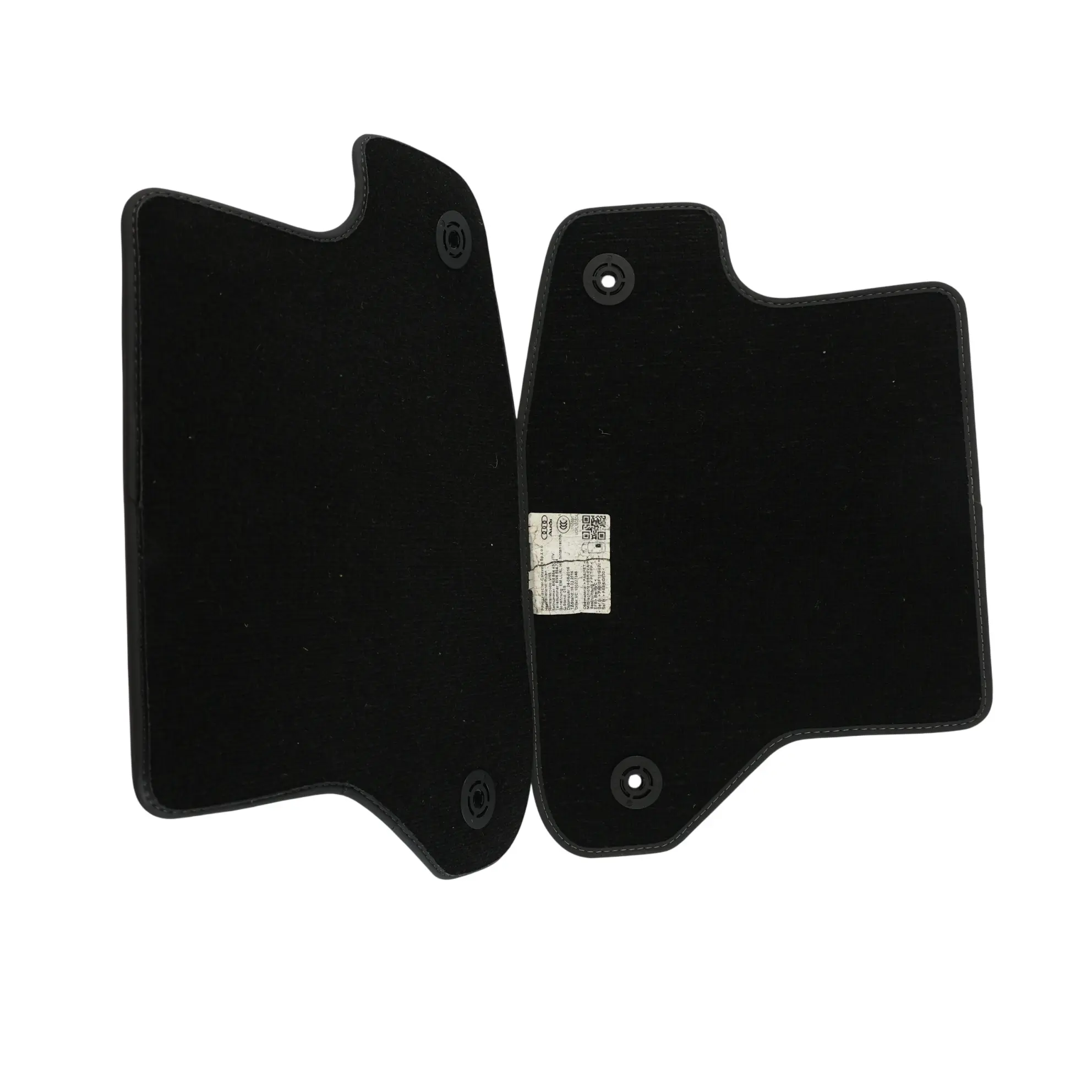 Audi A5 F5 Fußmatten Teppich Innenraum Schwarz Hinten Links Rechts Set 8W6864450