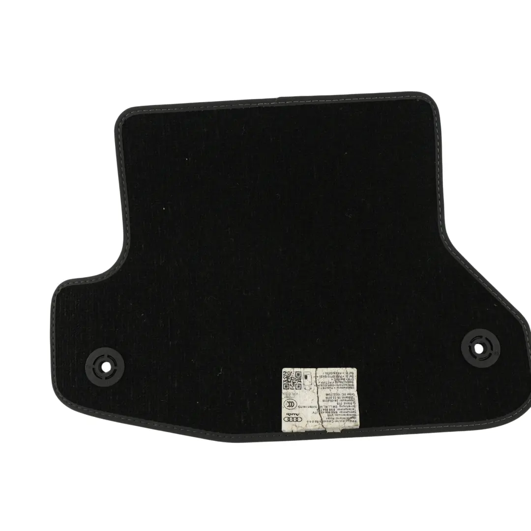 Audi A5 F5 Tapis Sol Intérieur Noir Arrière Gauche Droite Set 8W6864450 - SKU 8W6864724 - Numéro de pièce 8W6864724