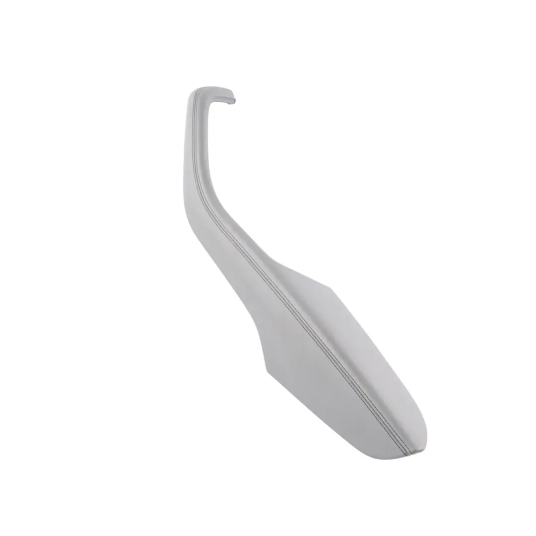 Audi A5 F5 Front Door Card Grab Handle Leather Grey Right O/S - SKU 8W6867174A-2 - Part number 8W6867174A