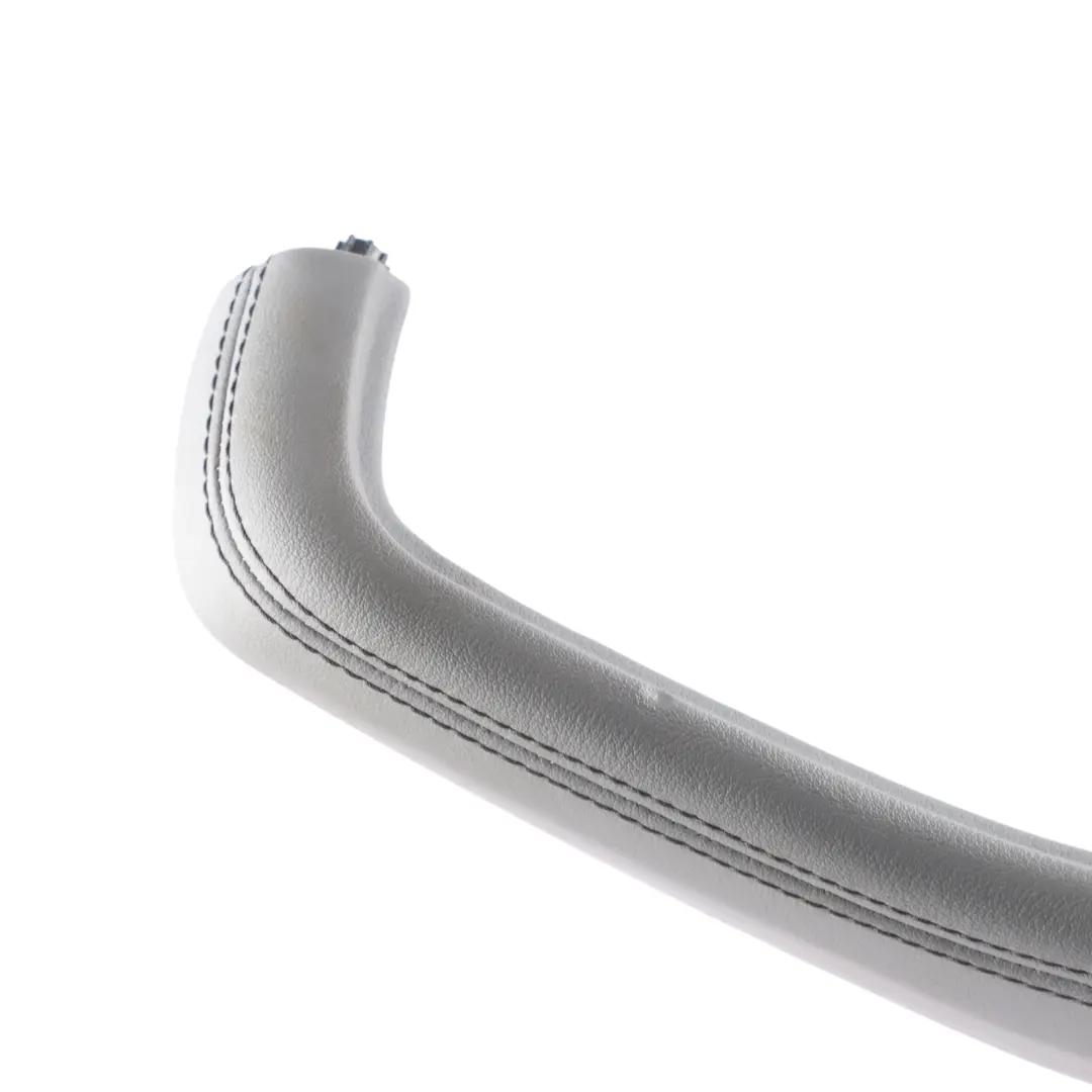 Audi A5 F5 Front Door Card Grab Handle Leather Grey Right O/S - SKU 8W6867174A-2 - Part number 8W6867174A