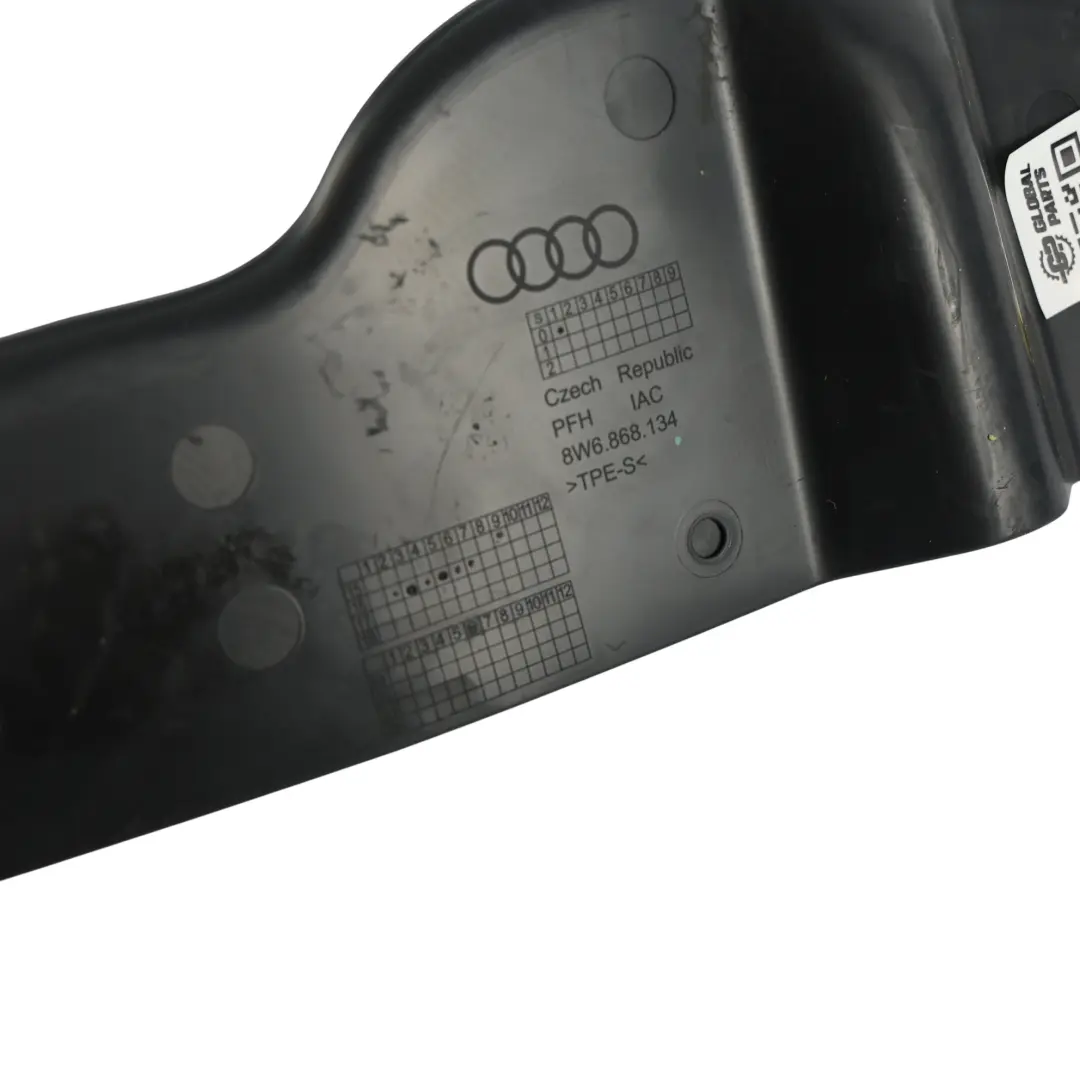 Pannello Rivestimento Sottoporta Anteriore Destro per Audi S5 F5 RS5 F5 con numero di parte 8W6868134 Audi S5 F5 RS5 F5 Pannello Rivestimento Sottoporta Anteriore Destro - SKU 8W6868134 - Numero di parte 8W6868134