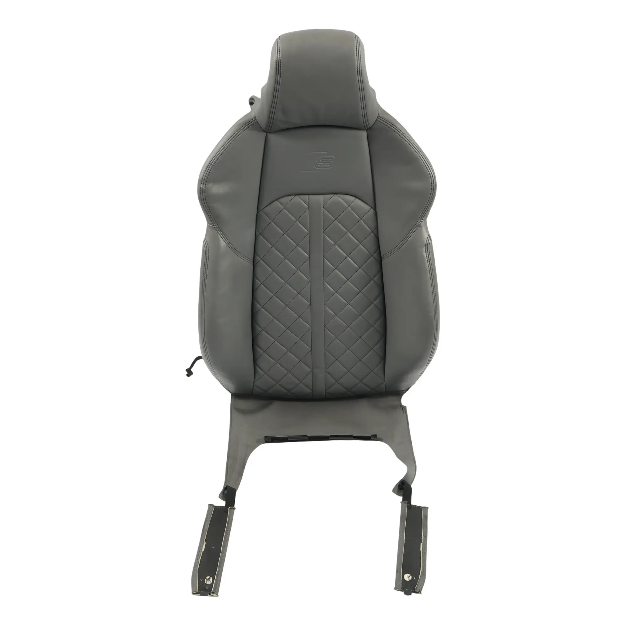 Audi S4 B9 S5 F5 Tapicerka Oparcie Fotela Sport Grzane Skórzany Czarny Lewy