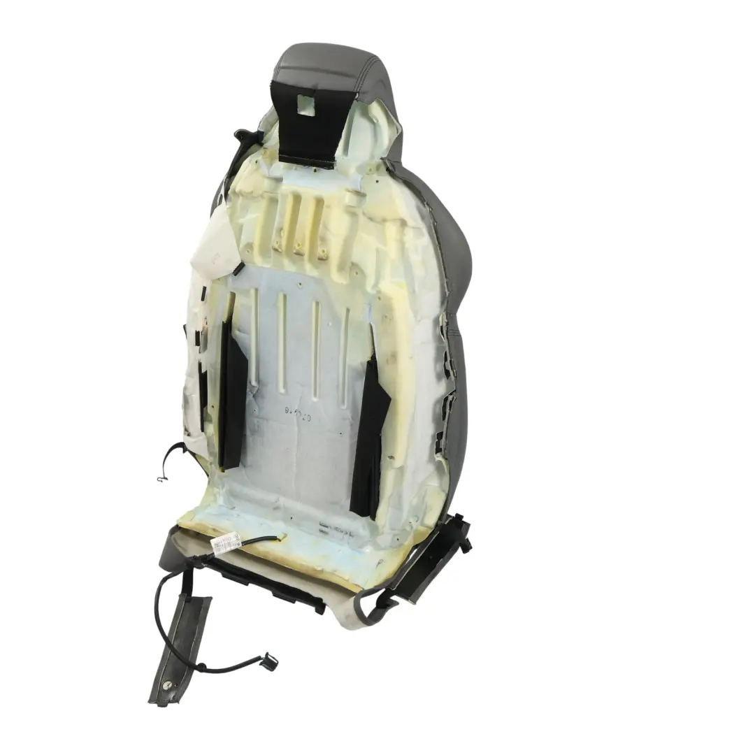 Audi S4 B9 S5 F5 Housse Dossier Siège Avant Gauche Chauffante Cuir Noir Sport - SKU 8W6881805BJ-5 - Numéro de pièce 8W6881805BJ